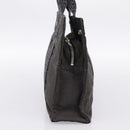 HERMES Her Line PM Hand Bag Canvas Gray Silver Auth 198484A-4