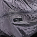 PRADA Tote Bag Nylon Ivory Black Auth 198485A-14
