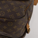 LOUIS VUITTON Monogram Saumur 35 Shoulder Bag M42254 LV Auth 198486-15