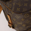 LOUIS VUITTON Monogram Saumur 35 Shoulder Bag M42254 LV Auth 198486-16