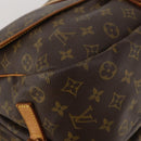 LOUIS VUITTON Monogram Saumur 35 Shoulder Bag M42254 LV Auth 198486-18