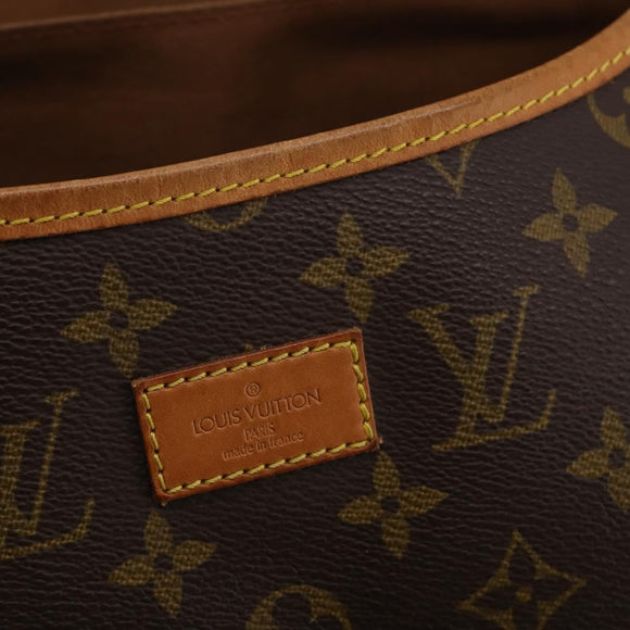 LOUIS VUITTON Monogram Saumur 35 Shoulder Bag M42254 LV Auth 198486