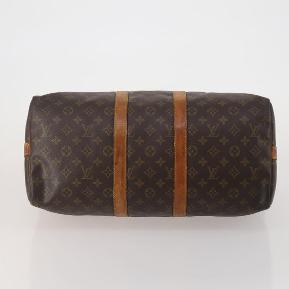 LOUIS VUITTON Monogram Keepall Bandouliere 45 Boston Bag M41418 LV Auth 198487