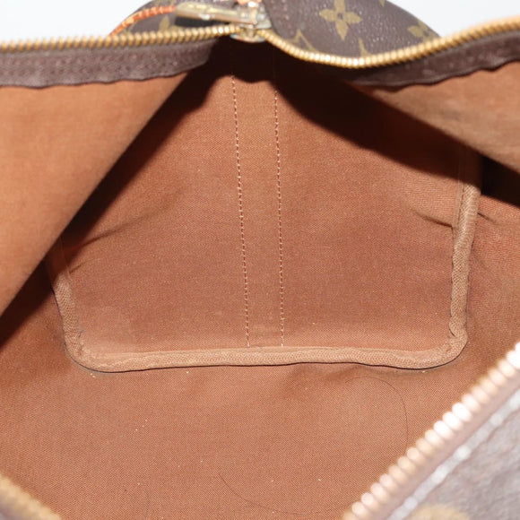 LOUIS VUITTON Monogram Keepall Bandouliere 45 Boston Bag M41418 LV Auth 198487