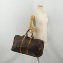 LOUIS VUITTON Monogram Keepall Bandouliere 45 Boston Bag M41418 LV Auth 198487-24