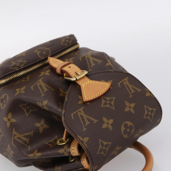 LOUIS VUITTON Monogram Montsouris PM Backpack M51137 LV Auth 198492A