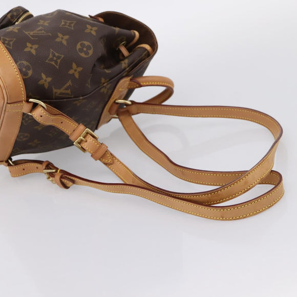 LOUIS VUITTON Monogram Montsouris PM Backpack M51137 LV Auth 198492A
