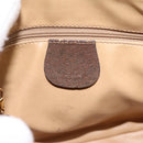 GUCCI GG Supreme Web Sherry Line Shoulder Bag PVC Beige 001 123 4002 Auth 198493-15