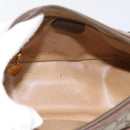 GUCCI GG Supreme Web Sherry Line Shoulder Bag PVC Beige 001 123 4002 Auth 198493-16