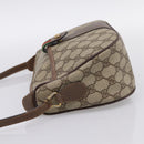 GUCCI GG Supreme Web Sherry Line Shoulder Bag PVC Beige 001 123 4002 Auth 198493-4