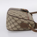 GUCCI GG Supreme Web Sherry Line Shoulder Bag PVC Beige 001 123 4002 Auth 198493-5