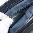 GUCCI GG Supreme Sherry Line Shoulder Bag PVC Navy Gold 904 02 035 Auth 198494-12