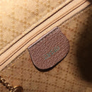 GUCCI Bamboo Backpack Suede Brown Gold Tone 003 2058 0030 Auth 198495-25