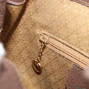 GUCCI Bamboo Backpack Suede Brown Gold Tone 003 2058 0030 Auth 198495-28