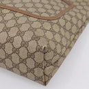 GUCCI GG Supreme Web Sherry Line Tote Bag PVC Beige Gold 39.02.003 Auth 198497-9