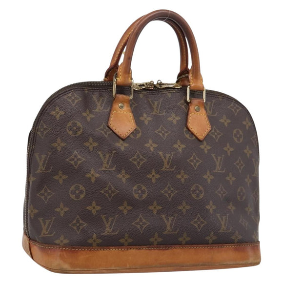 LOUIS VUITTON Monogram Alma Hand Bag M51130 LV Auth 198498