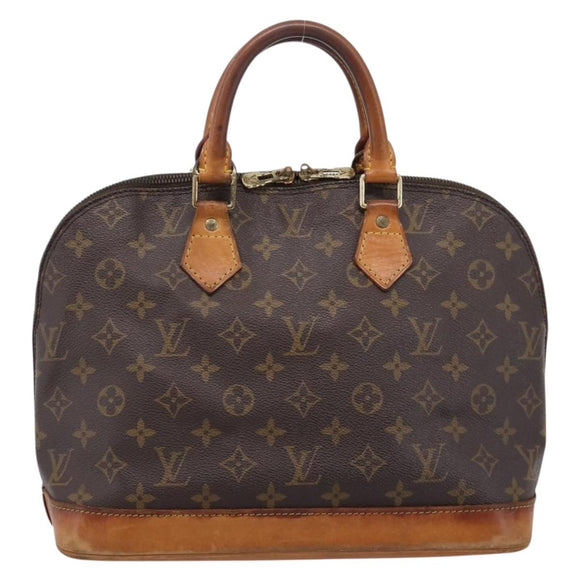 LOUIS VUITTON Monogram Alma Hand Bag M51130 LV Auth 198498