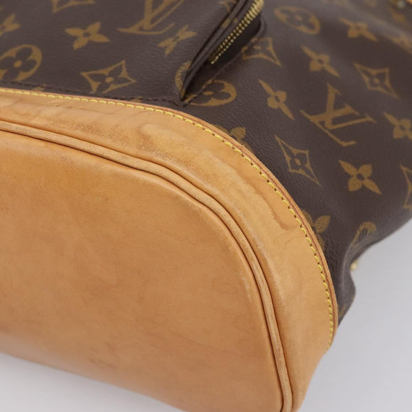 LOUIS VUITTON Monogram Montsouris MM Backpack M51136 LV Auth 198499