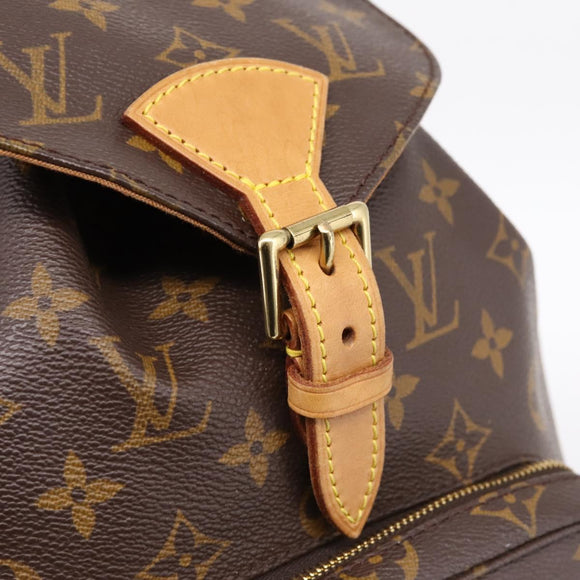 LOUIS VUITTON Monogram Montsouris MM Backpack M51136 LV Auth 198499