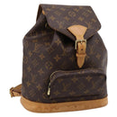 LOUIS VUITTON Monogram Montsouris MM Backpack M51136 LV Auth 198499-1