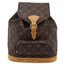 LOUIS VUITTON Monogram Montsouris MM Backpack M51136 LV Auth 198499-2