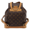 LOUIS VUITTON Monogram Montsouris MM Backpack M51136 LV Auth 198499-3