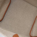 CELINE Luggage Phantom Hand Bag Canvas Beige Gold Tone Auth 198501A-11
