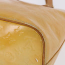 LOUIS VUITTON Monogram Vernis Houston Hand Bag Gris M91053 LV Auth 198502-19