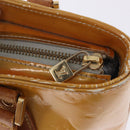 LOUIS VUITTON Monogram Vernis Houston Hand Bag Gris M91053 LV Auth 198502-20