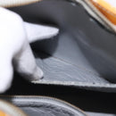 LOUIS VUITTON Monogram Vernis Houston Hand Bag Gris M91053 LV Auth 198502-27