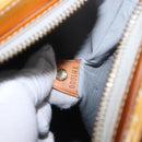 LOUIS VUITTON Monogram Vernis Houston Hand Bag Gris M91053 LV Auth 198502-12