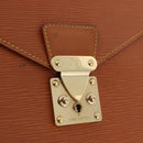 LOUIS VUITTON Epi Porte Documents Bandouliere Zipangu Gold M54468 LV Auth 198503-20