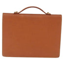 LOUIS VUITTON Epi Porte Documents Bandouliere Zipangu Gold M54468 LV Auth 198503-2