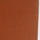 LOUIS VUITTON Epi Porte Documents Bandouliere Zipangu Gold M54468 LV Auth 198503-3