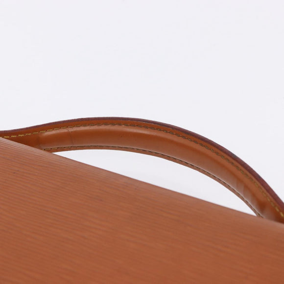 LOUIS VUITTON Epi Porte Documents Bandouliere Zipangu Gold M54468 LV Auth 198503