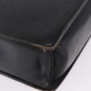 LOUIS VUITTON Epi Sac Plat Hand Bag Black M59082 LV Auth 198504-9