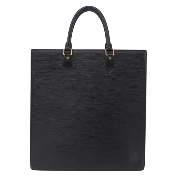 LOUIS VUITTON Epi Sac Plat Hand Bag Black M59082 LV Auth 198504