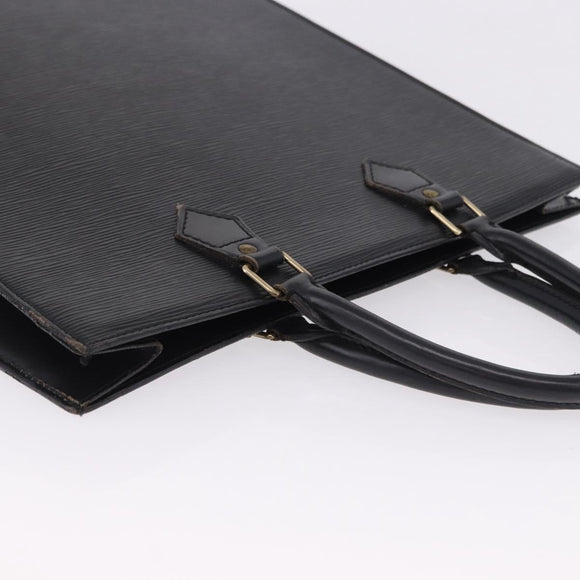 LOUIS VUITTON Epi Sac Plat Hand Bag Black M59082 LV Auth 198504