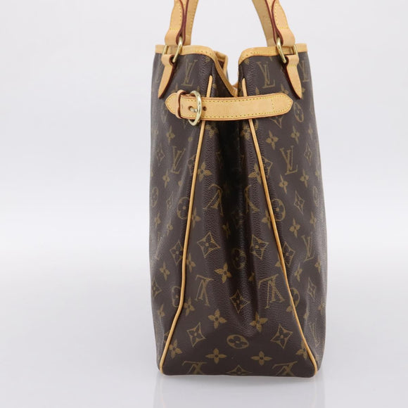 LOUIS VUITTON Monogram Batignolles Vertical Tote Bag M51153 LV Auth 198505A