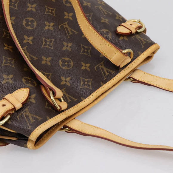 LOUIS VUITTON Monogram Batignolles Vertical Tote Bag M51153 LV Auth 198505A