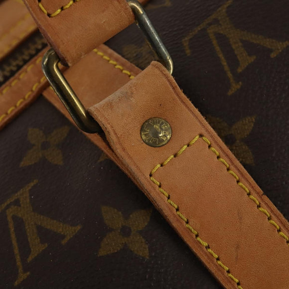 LOUIS VUITTON Monogram Sac Souple 45 Boston Bag M41624 LV Auth 198506A