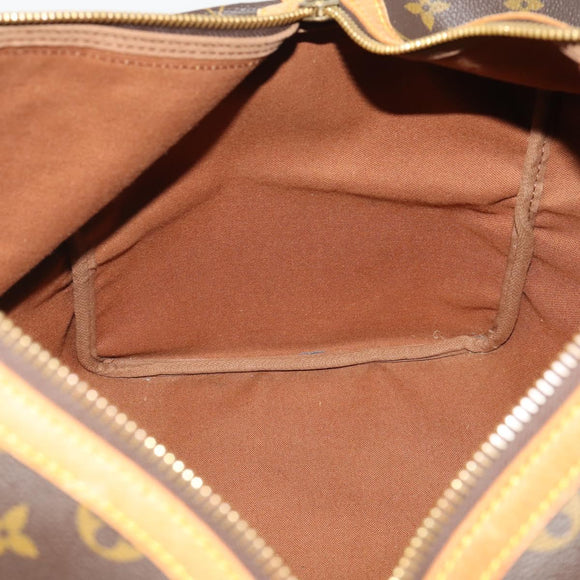 LOUIS VUITTON Monogram Sac Souple 45 Boston Bag M41624 LV Auth 198506A