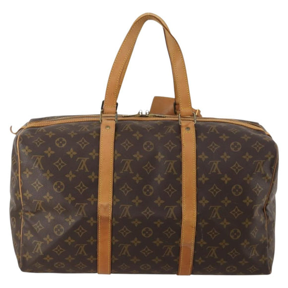 LOUIS VUITTON Monogram Sac Souple 45 Boston Bag M41624 LV Auth 198506A
