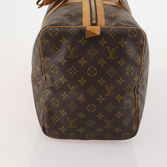LOUIS VUITTON Monogram Sac Souple 45 Boston Bag M41624 LV Auth 198506A