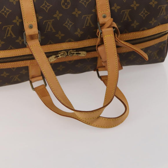LOUIS VUITTON Monogram Sac Souple 45 Boston Bag M41624 LV Auth 198506A