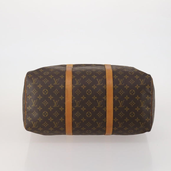 LOUIS VUITTON Monogram Sac Souple 45 Boston Bag M41624 LV Auth 198506A