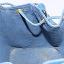 LOUIS VUITTON Epi Petit Noe Shoulder Bag Blue M44105 LV Auth 198514-19