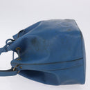 LOUIS VUITTON Epi Petit Noe Shoulder Bag Blue M44105 LV Auth 198514-6