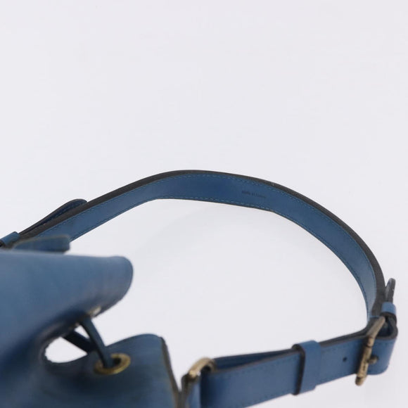 LOUIS VUITTON Epi Petit Noe Shoulder Bag Blue M44105 LV Auth 198514