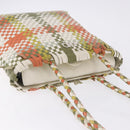Salvatore Ferragamo Gancini Tote Bag Leather Multicolor Silver Auth 198515A-7